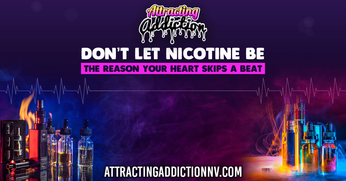 Carson City Health (@cchealthed) on Twitter photo Nicotine addiction increases the risk for heart disease, lung illnesses, and many cancers; making tobacco use especially dangerous for people who already have higher than average health risk factors. For more information, visit attractingaddictionnv.com Nicotine addiction increases the risk for heart disease, lung illnesses, and many cancers; making tobacco use especially dangerous for people who already have higher than average health risk factors. For more information, visit attractingaddictionnv.com