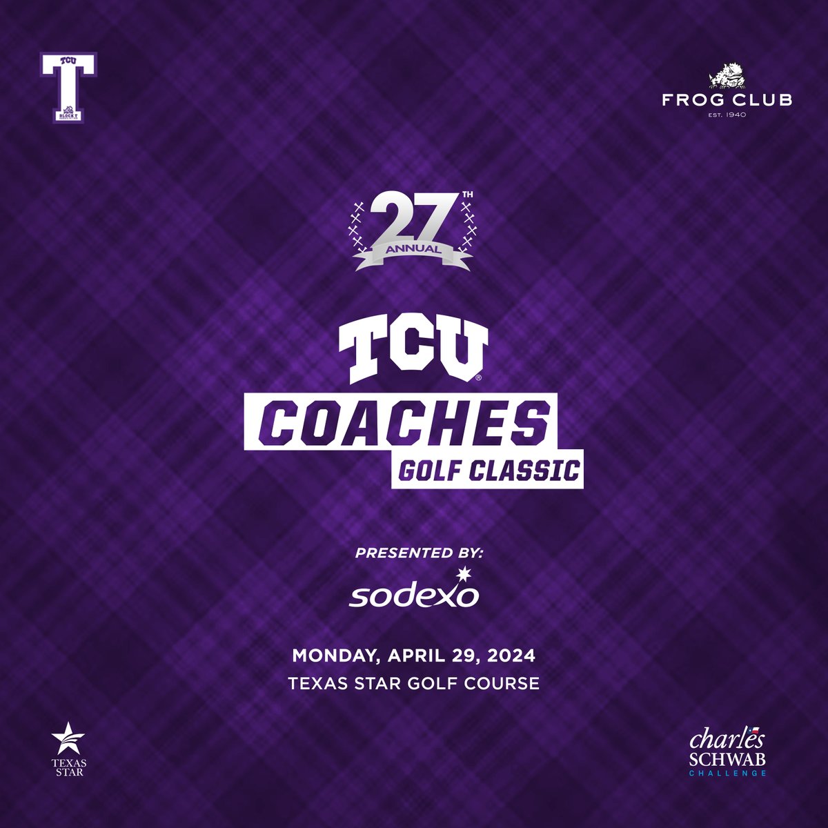 🚨🚨🚨 ALERT!!! 🚨🚨🚨 Block T Association members! If you haven't already, sign up TODAY for the 27th Annual TCU Coaches Classic! Playing spots are going fast! Don't miss out! 🔗: gofrogs.co/24CoachesClass… #GoFrogs | #HFFL