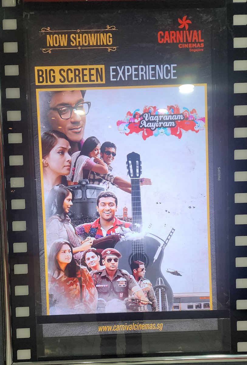 thamizha_offl's tweet photo. #VaaranamAayiram rereleased in #Singapore. Houseful shows, Fans areย entertainedย throughoutย theย entireย film.
Missed to watch in 2008 and watched now in Bigscreen #Desire #Vibee #ValentinesDay
#Suriya #Singapore #Kanguva #Vaadivaasal
@Suriya_offl @reddysameera @SimranbaggaOffc https://t.co/DE0sOS377S