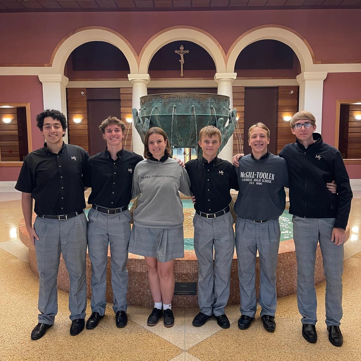 Congratulations to our National Merit Finalists! #FaithKnowledgeStrength All six of our semi-finalists have been recognized as finalists: Russell Ginn Anthony Hantouche Maggie Heller Christopher Hunt Brendan Russell Colson Tidikis