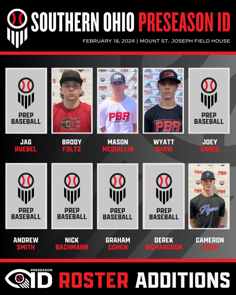 𝐒𝐨𝐮𝐭𝐡𝐞𝐫𝐧 𝐎𝐡𝐢𝐨 𝐏𝐫𝐞𝐬𝐞𝐚𝐬𝐨𝐧 𝐈𝐃

Last weekend to #BeSeen 

TPG invites go out 🔜

🗓 2/18
📍 MSJ Field House
🔗 to Register ➡️ loom.ly/F1W8ZZc

Welcome to the following players ⬇️