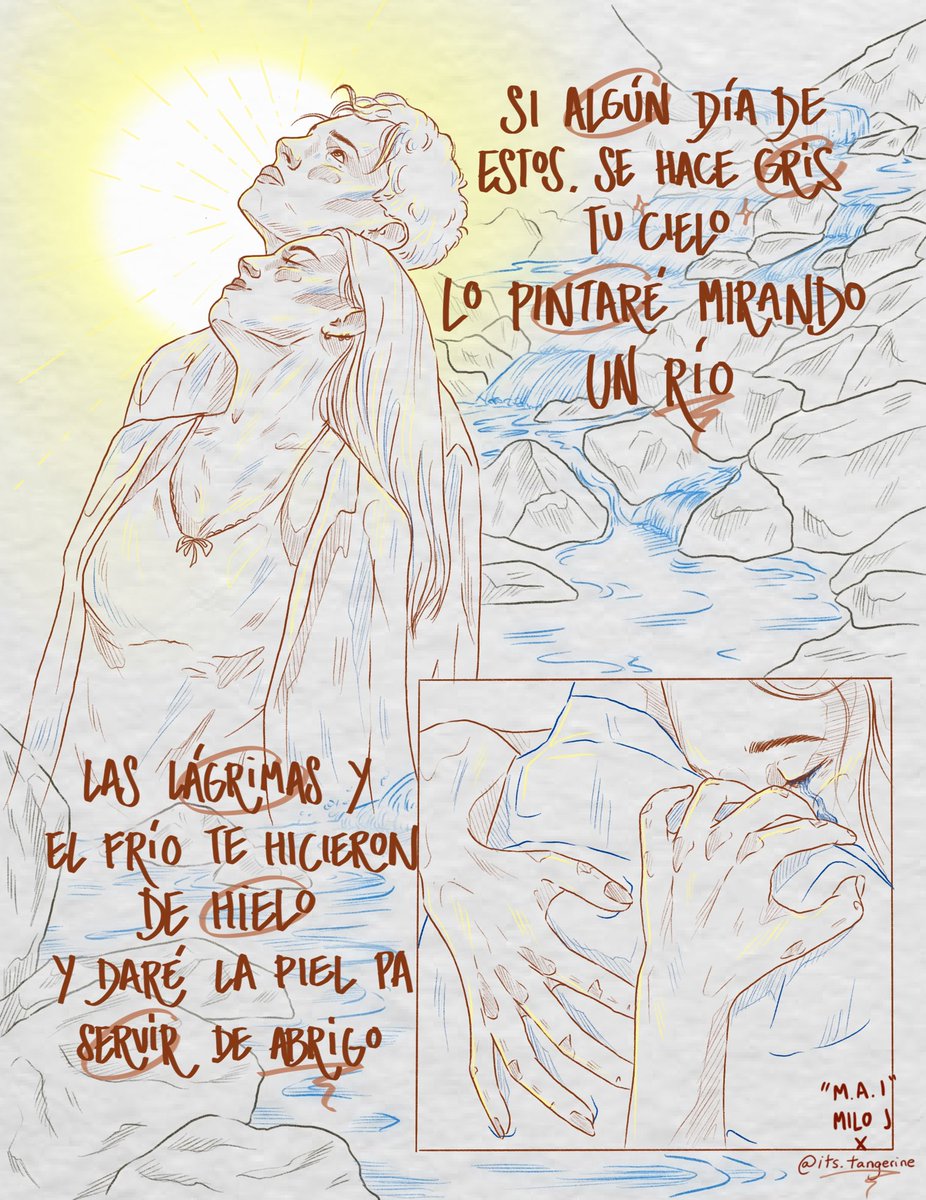 Nueva ilustración por San Valentín
“M.A.I.” - Milo J

Si dais rt me ayudais millones💖