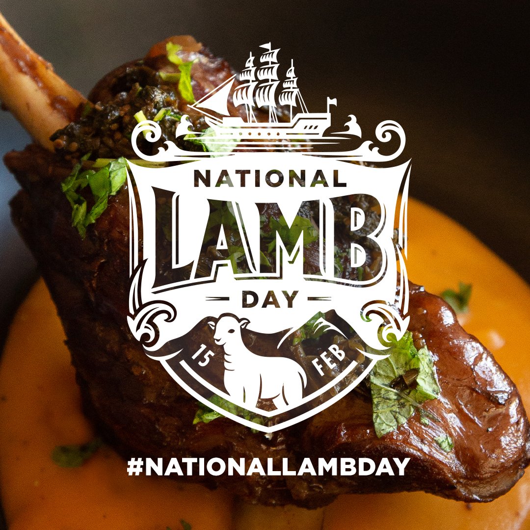 It's time to raise a chop - Happy National Lamb Day! #NationalLambDay