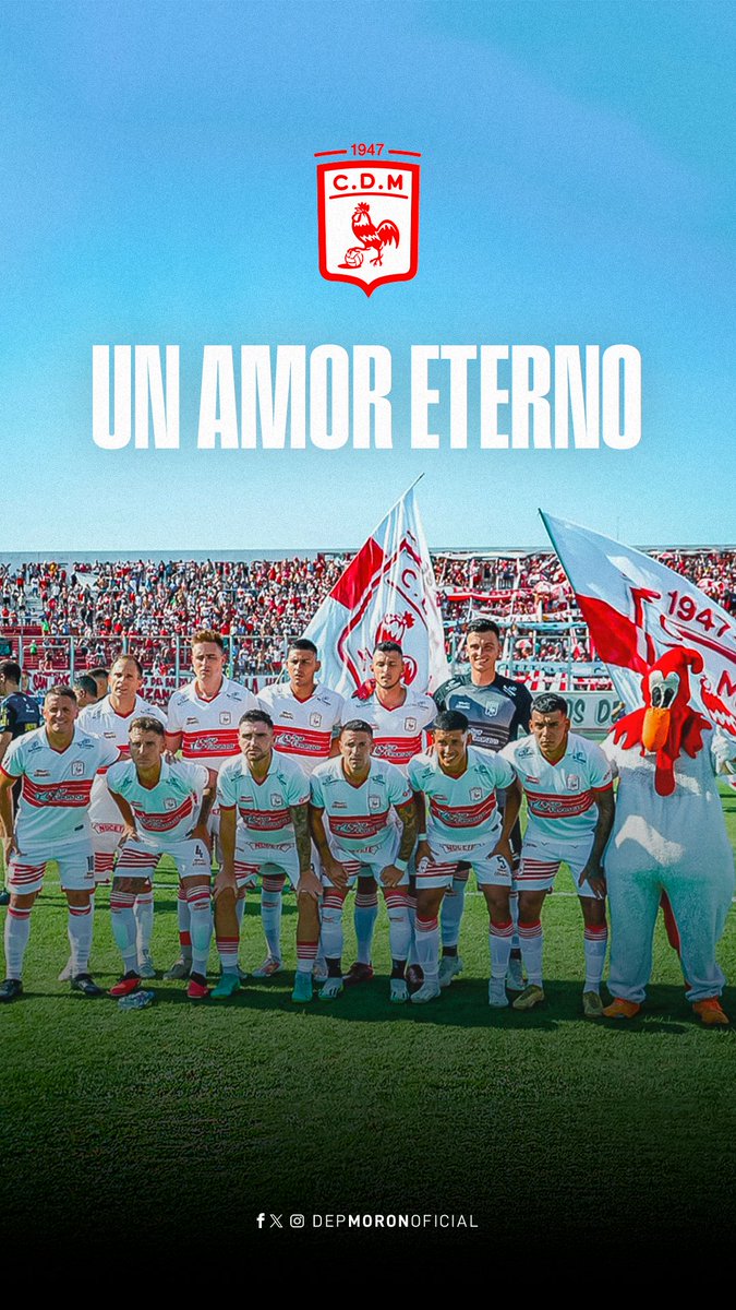 depmoronoficial's tweet photo. Lo nuestro es 𝐔𝐍 𝐀𝐌𝐎𝐑 𝐄𝐓𝐄𝐑𝐍𝐎 🤍❤️🤍

14 de febrero - Día de los Enamorados

#SomosElOeste🐓 https://t.co/jYp8Khsohu