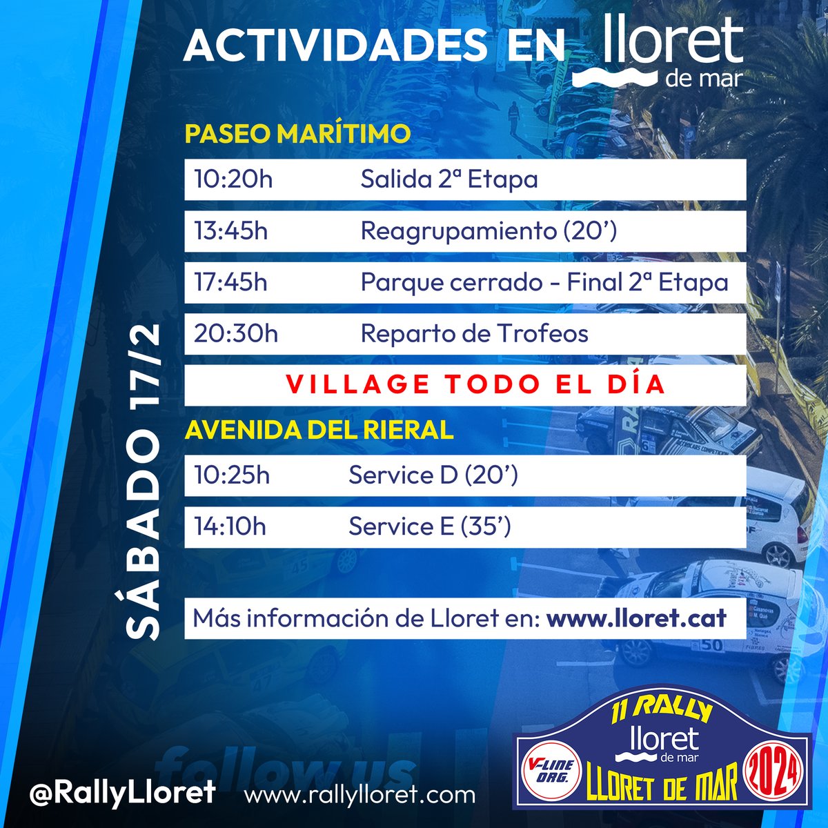 𝗔𝗰𝘁𝗶𝘃𝗶𝘁𝗮𝘁𝘀 𝗮 / 𝗔𝗰𝘁𝗶𝘃𝗶𝗱𝗮𝗱𝗲𝘀 𝗲𝗻 #LloretDeMar🌊

Us deixem horaris i ubicacions de les moltes activitats que acolliran diferents indrets de la ciutat! 

¡Os dejamos horarios y ubicaciones de las muchas actividades que acogerán diferentes lugares de la ciudad!