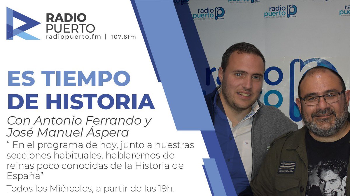 Proferrando's tweet image. Nuevo programa de Es Tiempo de Historia en el que hablamos de reinas poco conocidas de la Historia de España. Esperamos que os guste. 

youtu.be/pKsb3US_EoE?si…

#estiempodehistoria #radiopuerto #historiaparatodoslospublicos