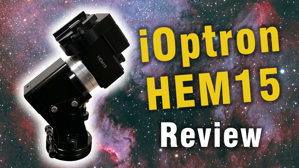 My thoughts on the iOptron HEM15 hybrid strainwave equatorial mount after using it for half a year. Check out the video here >>> youtu.be/V7ekyQBtvXw @iOptronCorp @Ont_Telescope