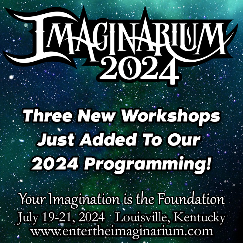 New workshops added! 

Imaginarium 2024 is proud to announce the addition of three new workshops to our growing list of 2024 Panel and Workshop Programming!  

See titles, moderators, and descriptions here:  entertheimaginarium.com/2024/02/14/thr… 

#writingcommunity #writerslife #writers