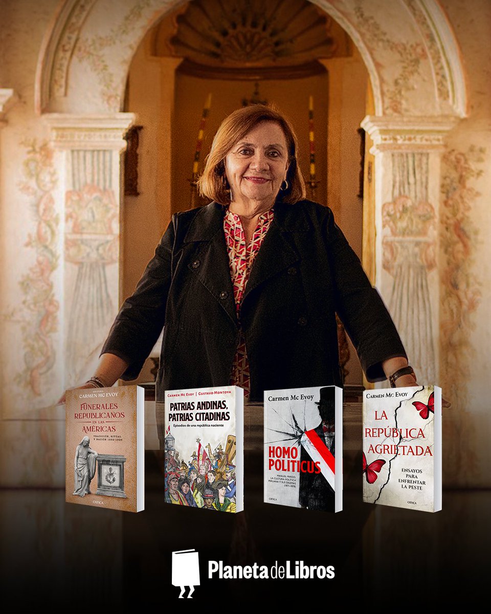 Planeta de Libros PE (@planetalibrospe) on Twitter photo 🥇✍🏼Felicitamos a nuestra autora, la historiadora Carmen McEvoy <a href="/McEvoyPeru/">Carmen McEvoy</a> , por su reciente incorporación a la Real Academia Hispano Americana de Ciencias, Artes y Letras de Cádiz 🔍📖
🗓️La ceremonia de incorporación de la Dra. Mc Evoy será este 12 marzo.
👏🏼¡Felicitaciones! 🥇✍🏼Felicitamos a nuestra autora, la historiadora Carmen McEvoy <a href="/McEvoyPeru/">Carmen McEvoy</a> , por su reciente incorporación a la Real Academia Hispano Americana de Ciencias, Artes y Letras de Cádiz 🔍📖
🗓️La ceremonia de incorporación de la Dra. Mc Evoy será este 12 marzo.
👏🏼¡Felicitaciones!