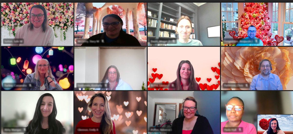 Today, our Talent Acquisition team added a sprinkle of Valentine's Day magic to our online meetings with some delightful themed backgrounds. It was heartwarming to see everyone get into the spirit of the day! ❤️

#valentinesday