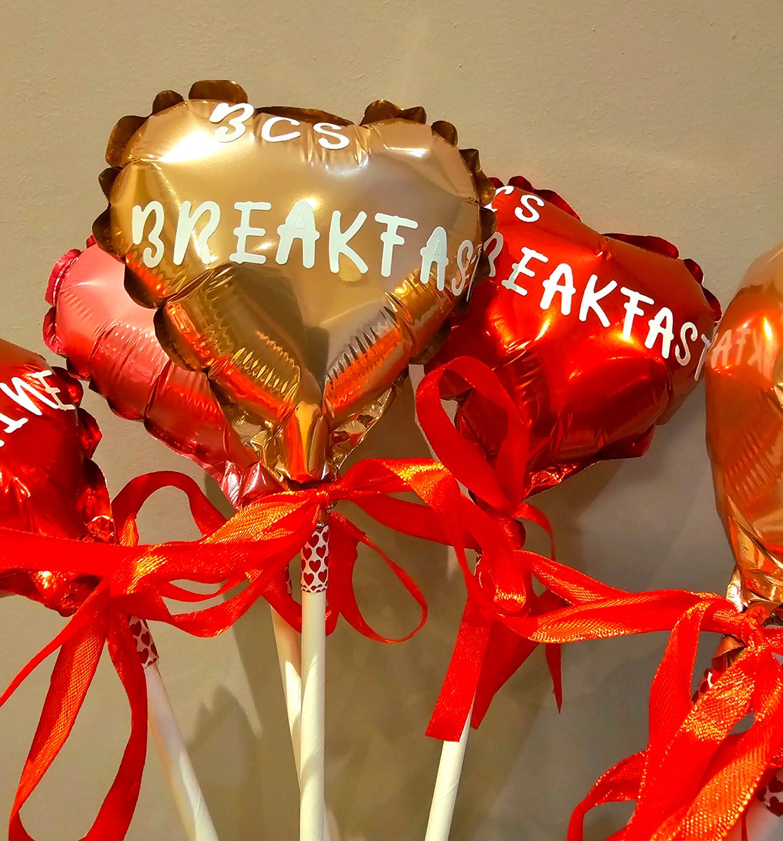 BCSchool1's tweet image. Second special breakfast in a row at BCS Breakfast. A valentines theme for today saw students enjoy a chocolate fountain with fruit and chocolate chip brioches! #ValentinesDay