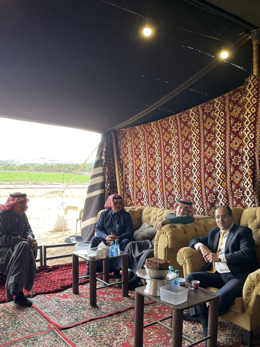 tareq970's tweet photo. تشرفنا هذا اليوم بزيارة سفير الأردن لدى المملكة العربية السعودية سعادة الدكتور هيثم أبو الفول 
@AljoufSA
@HaithamAbulfoul https://t.co/Kre1HnR8C7