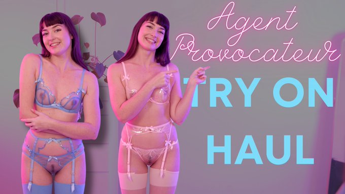 NEW YOUTUBE VIDEO Agent Provocateur Try On Haul   Happy Valentines!  https://t.co/A7BLQMXOEV https://t