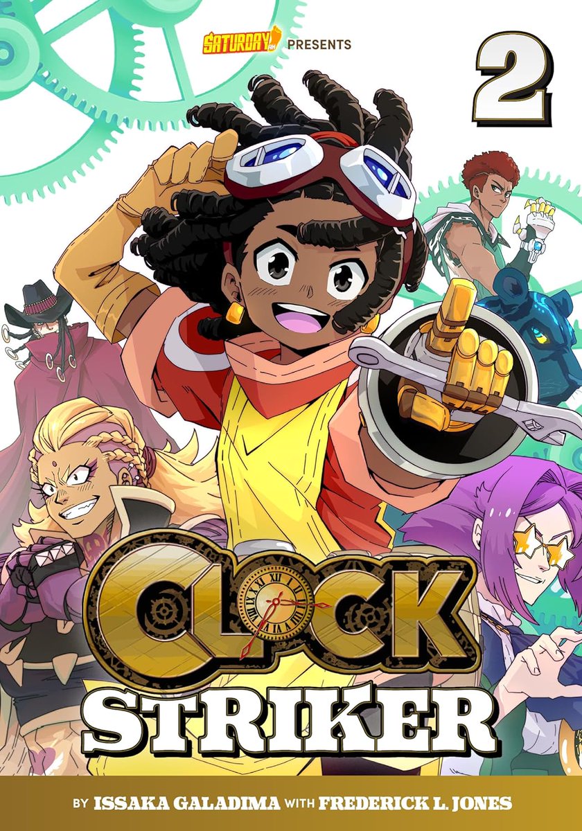 Clock Striker is officially an award winning manga! Thanks @ALALibrary @QuartoKids @Saturday_am and the creators @FrederickLJones and @gladiskstudio