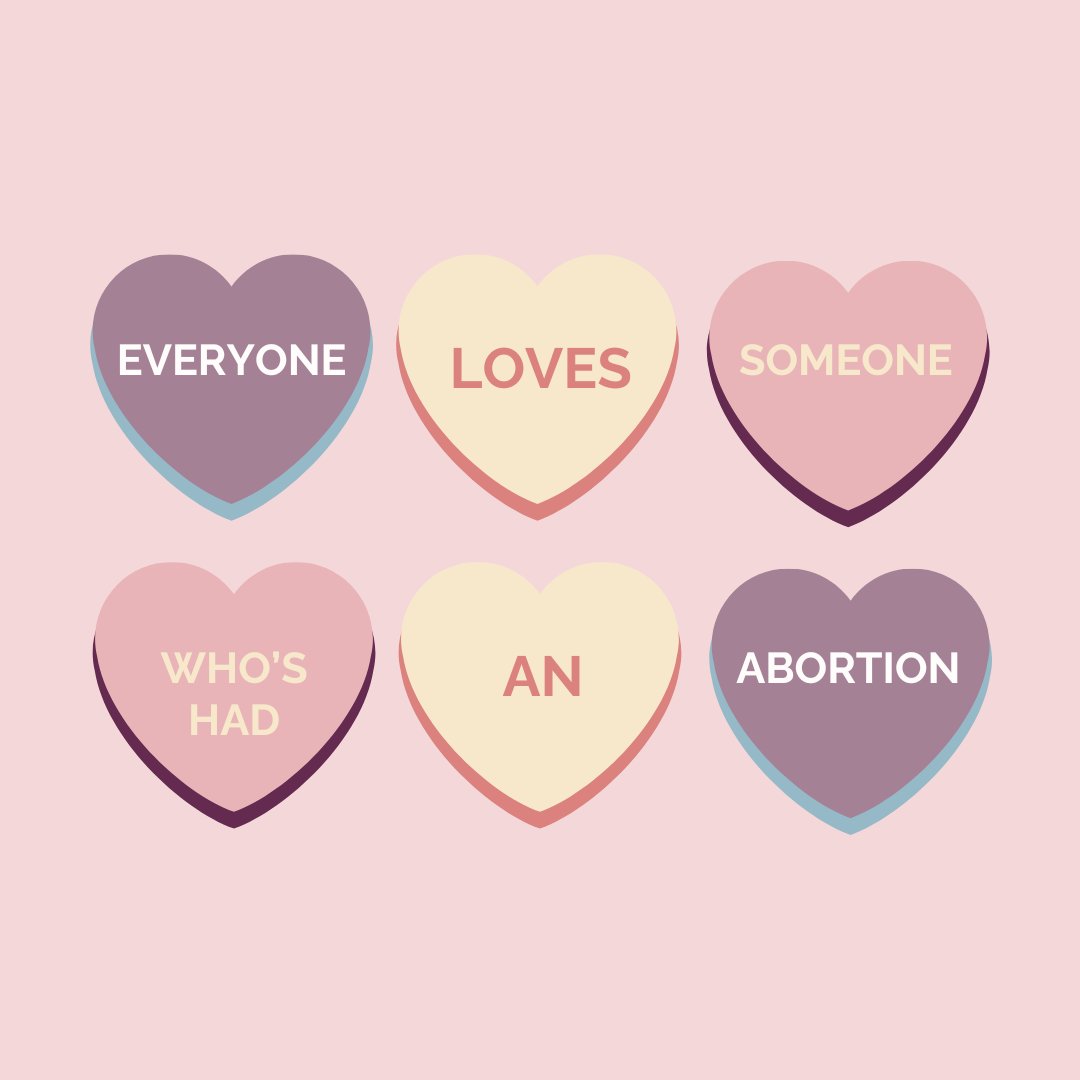 Roses are red
Violets are blue
If you’ve had an abortion 
We love and support you 

#abortionishealthcare #nursesinabortioncare #abortionisessential #valentinesday