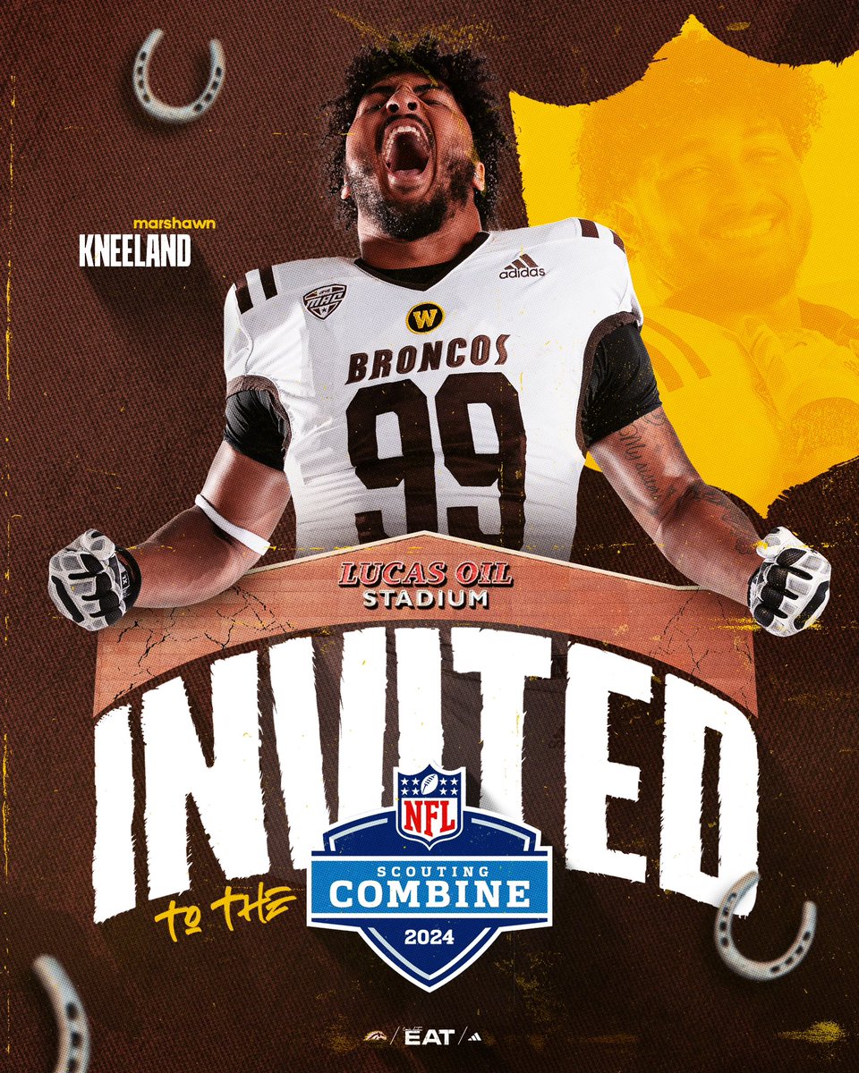 𝑯𝒆𝒂𝒅𝒆𝒅 𝒕𝒐 𝑰𝒏𝒅𝒚 Congrats to @MKneeland99 for being invited to the NFL Combine ‼️ #EAT | #BroncosReign
