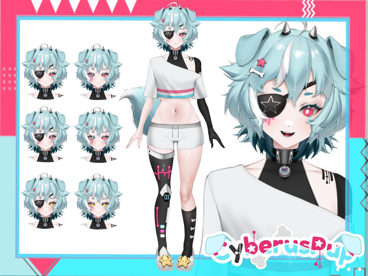 CyberusPup 🐕💫 vtuber tweet media