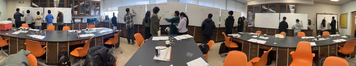 Michael Kaufman (@scideankaufman) on Twitter photo Learning Physics at <a href="/SJSU/">San José State University</a> can't be done sitting down. Students in Physics 2A are up on their feet, confronting challenging topics, upending misconceptions, and collaborating - just like all scientists. #Physics #SJSU
<a href="/SJSUalumni/">SJSU Alumni</a> <a href="/SJSUScience/">College of Science</a> #STEM #activelearning Learning Physics at <a href="/SJSU/">San José State University</a> can't be done sitting down. Students in Physics 2A are up on their feet, confronting challenging topics, upending misconceptions, and collaborating - just like all scientists. #Physics #SJSU
<a href="/SJSUalumni/">SJSU Alumni</a> <a href="/SJSUScience/">College of Science</a> #STEM #activelearning