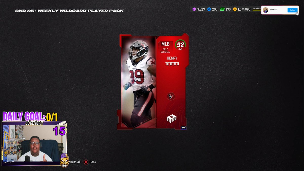 jeyevory's tweet image. i will take this #mut24 #Madden24