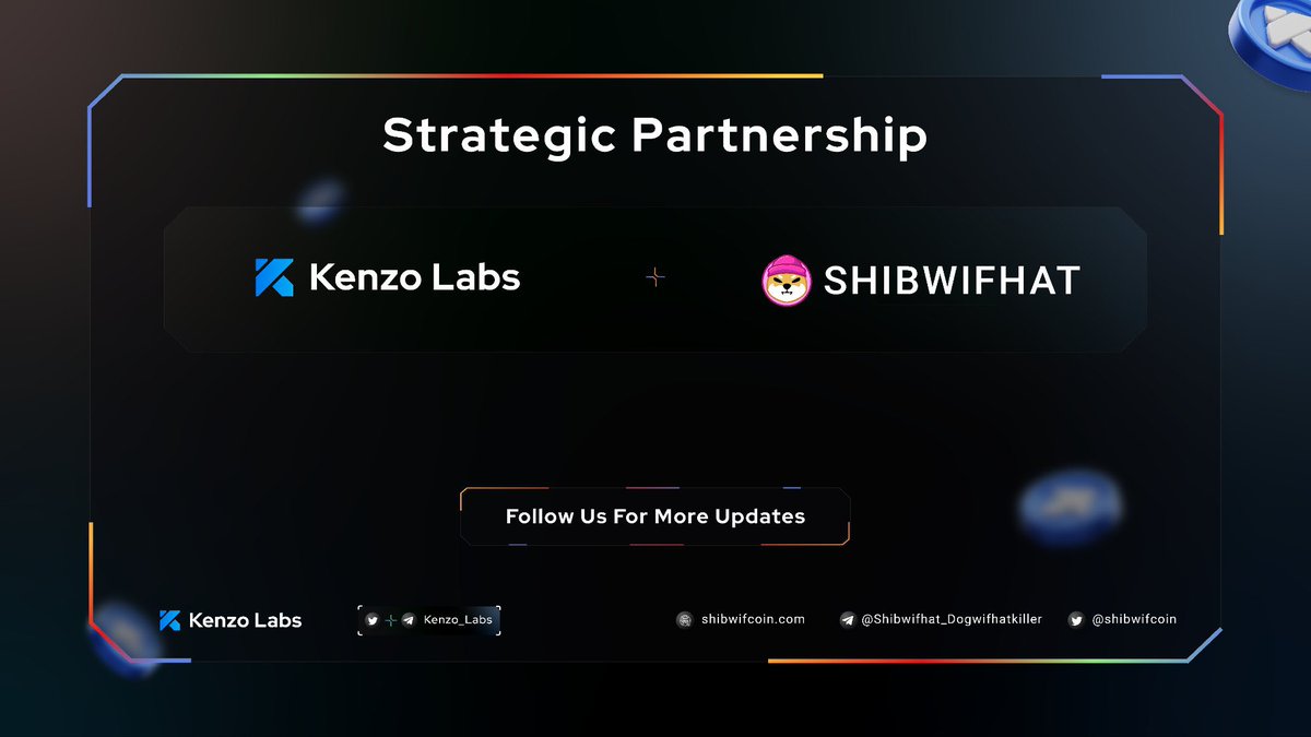 🔥 <a href="/Kenzo_Labs/">Kenzo Labs</a> is thrilled to announce a partnership with @Shibwifcoin.

🔹 Aims to replicate $SHIB's success on Solana
🔹 Listing on #BitMart confirmed
🔹 Strong partnerships including @Gotbit_io &amp; significant influencer collaborations

⬇️ VISIT:
shibwifcoin.com