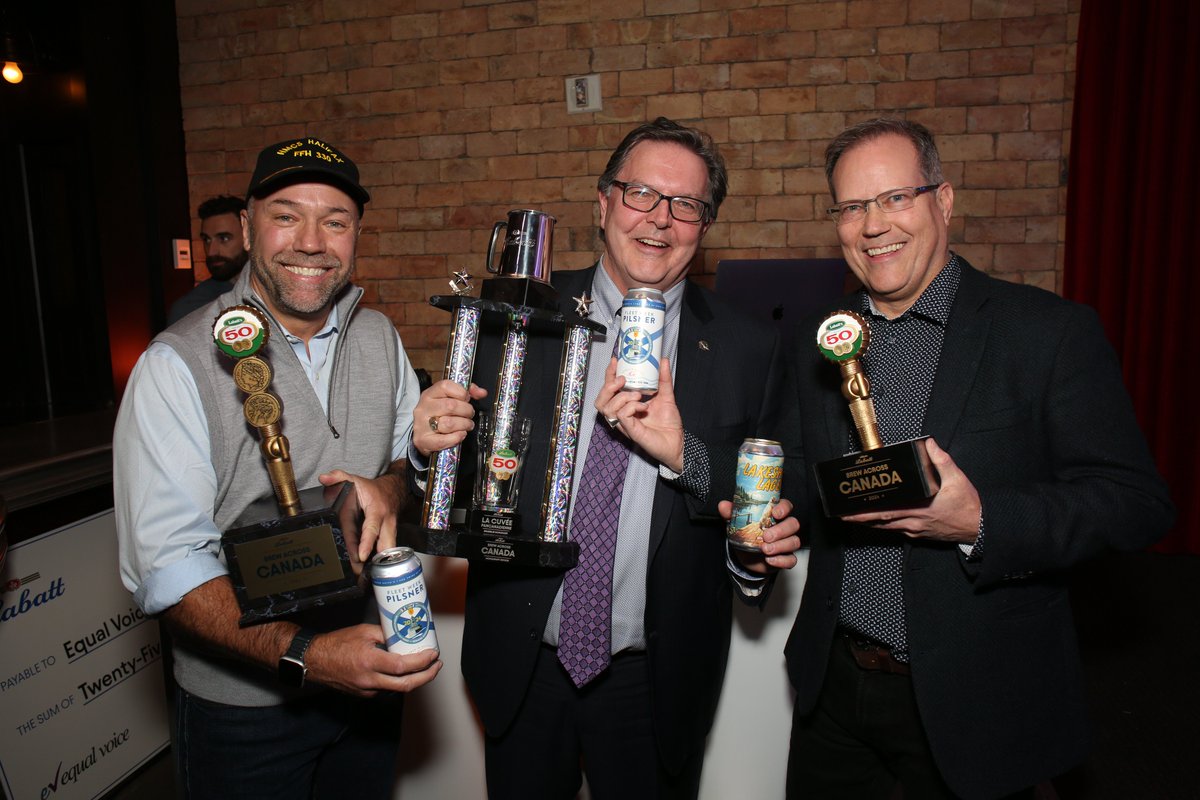 This week, we brought together politicians from coast to coast for our #BrewAcrossCanada competition in support of @EqualVoiceCA. 🍻 Congrats to @j_maloney who took home the Honourary Brewer award, and to @AndyFillmoreHFX + @DarrenFisherNS for winning the People's Choice!👏