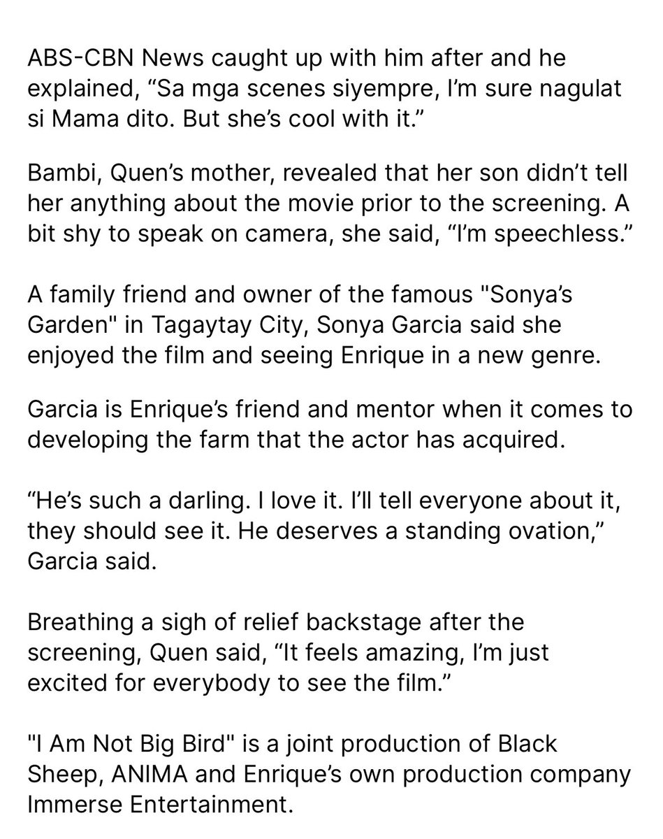 Wow Sonya Garcia is the one mentoring Quen in developing his Tagaytay farmland?! Don Inriki na Don Inriki hahahahahahaha