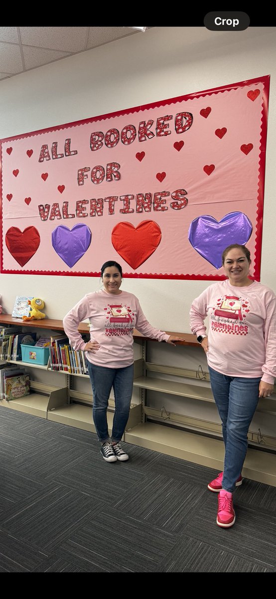 We are booked for Valentines! 💌 📚 @JFCarrasco_JCE #TeamSISD #SISD_Reads