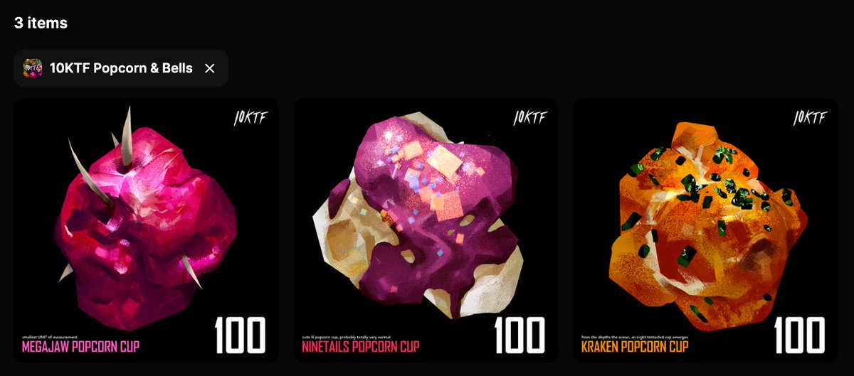 EditByJunior's tweet photo. @BorderHusky_ @0n1Force @HazelBJordan @pgm_eth @_Tad3j_ @web3__intern @SpaceHero @LEONFTDEFI @JamieDimonHand @Still_Br0k3n @Bkess75 @10KTFshop Insane luck. Cannot imagine how many entries were submitted. Have my three popcorn ready to load up! Speaking of which... isn't the deadline to load up the G Tag like... tomorrow? #sheeeeeeeeeesh https://t.co/qd5IGGxFap