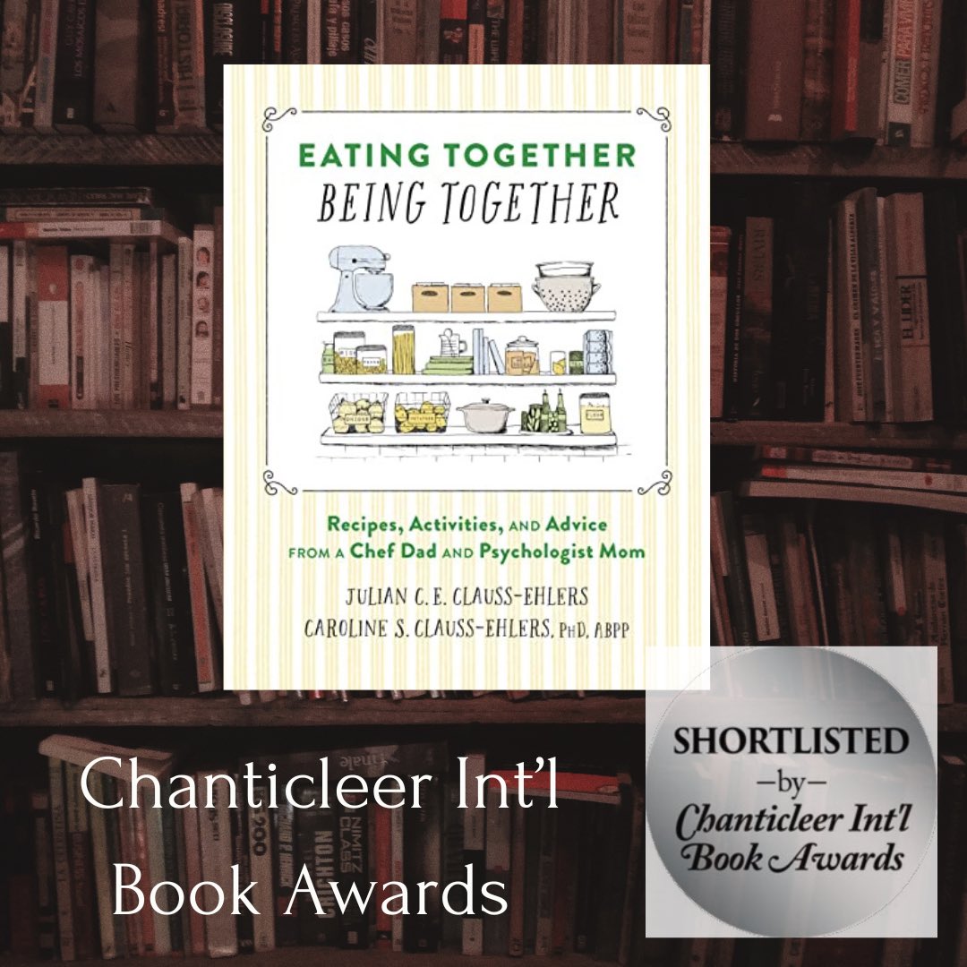 Eating Together Being Together is thrilled to announce we were chosen for the next round of <a href="/Chanticleer/">Francis E. Crowley</a> International Book Awards and made it to the Short List for non fiction! 
#FamilyDining #FamilyCooking #FamilyBonding #FamilyTime #FamilyDinner #FamilyRecipes #SimpleRecipe
