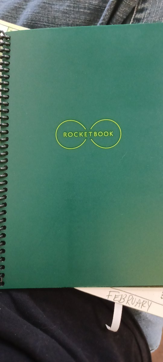 MrsAndiLutz's tweet photo. #Writers, I just bought a #RocketBook. Do you have one?
@GetRocketbook https://t.co/GsWylQm9hu