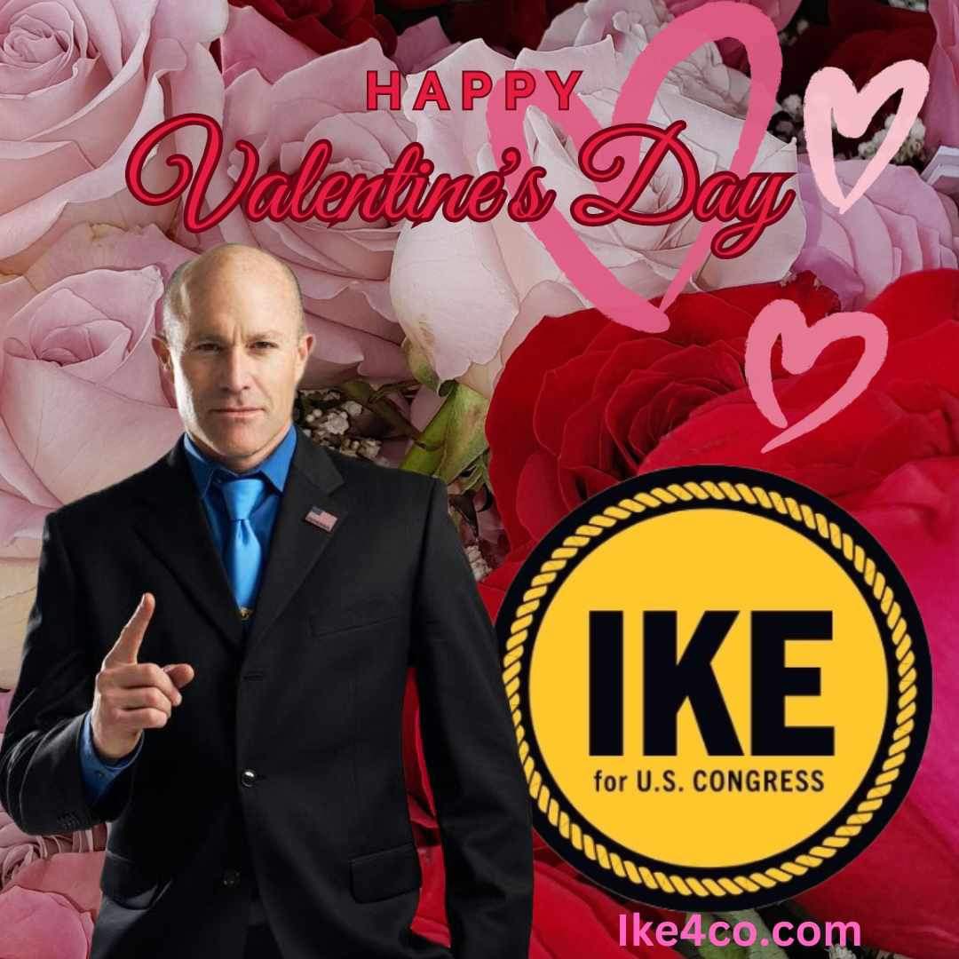 Ike4CO's tweet photo. #welikeike #ike4co #cd4orbust #valentinesgifts
Join the fight for the fourth today!
We need $4357.63 to make our daily goal and out raise our MAGA opponent Lorean Boebert!
The next five 1K donors that pitch in before midnight tonight get to have lunch with Ike at HQ and get a free “McCorkle for Colorado” coffee mug and polo shirt!
Will you be my Valentine? 💝 Pitch in before midnight!
SEMPER FI
Ike McCorkle For Colorado
https://t.co/taqKgxtvrB