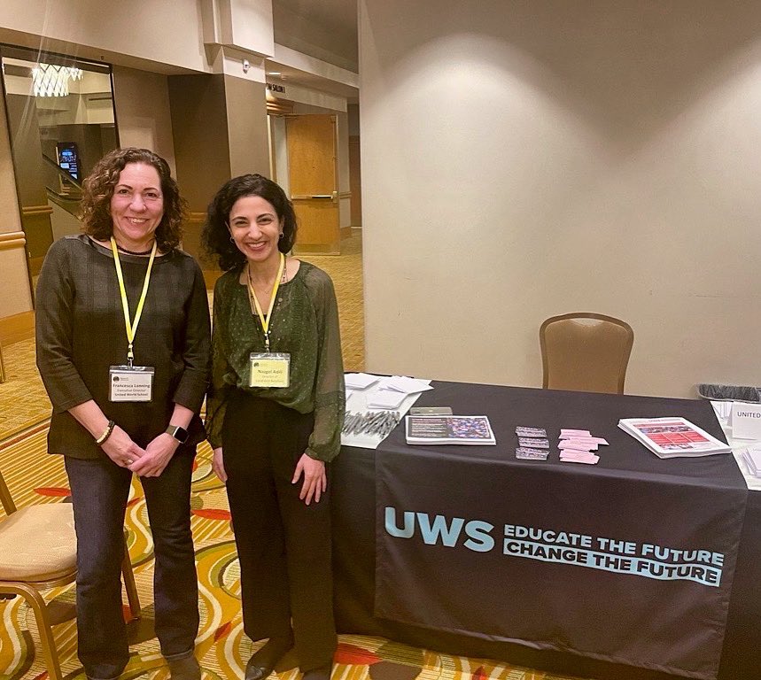 We were thrilled that @teamUWS could participate in this year’s Toronto Job Fair.  Francesca Lanning, Executive Director of UWS USA, joined our team in Toronto, February 10th-11th 2024. Here’s to continuing to build bridges in education and to the lasting impact of partnerships!