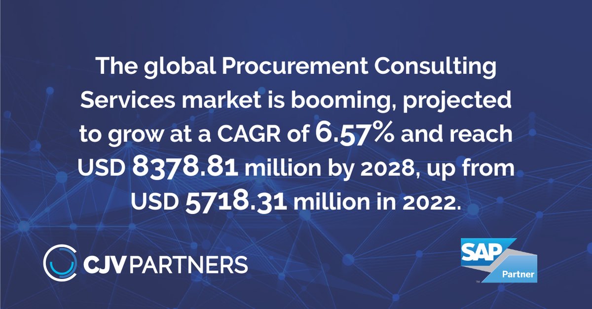 CjvPartners's tweet photo. Business growth hinges on effective procurement strategies, crucial post-disruptions. Since 2018, we've specialised in procurement &amp; tech consultancy with SAP solutions. 

Book a demo: https://t.co/k13u39L0W3

#technology https://t.co/0kzF8FdWKo