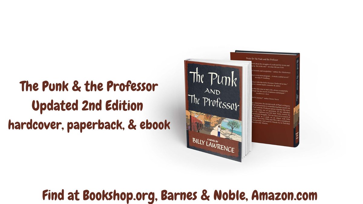 2nd edition The Punk &amp; Professor novel
bookshop.org/contributors/b…

#shamelesslypromoteyourbooks #Writer #Artist #Reader #Promote #Kindle #Indie #Reading #Writing #Author #Books #Publishing