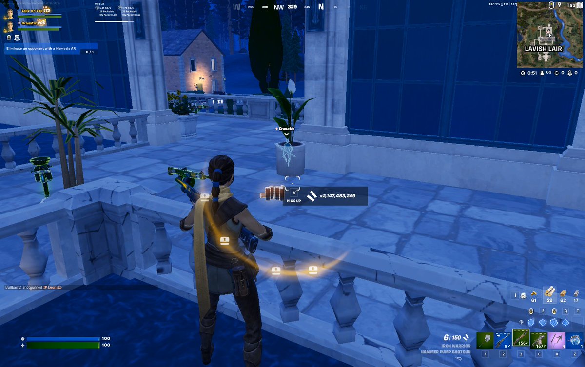 Crazy fortnite game