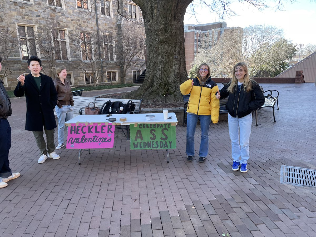College students are stupid. I was stupid when I was at Georgetown. But drawing asses on your forehead in mockery of Ash Wednesday is galaxy-brain stupid and offensive.