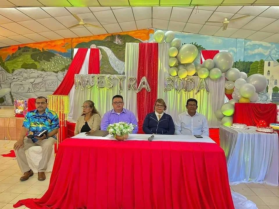 PJEsteli's tweet photo. El 🧑🏼‍⚖️ Dr. Federico Matamoros, Juez Local Único de San Juan de Limay en compañía de autoridades municipales celebraron la segunda edición de 👰🏼🤵🏼 bodas masivas 2024. 

📸 de Cortesia
#Esteli
#Nicaragua 
#PoderJudicialEsteli https://t.co/fxnYXArANZ
