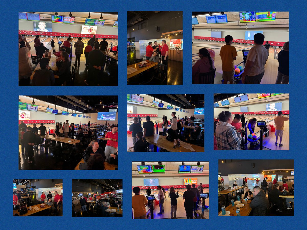 Yesterday we had our Teen Bowling Night! It was a great turnout and the kids had so much fun!!! 🎳@YISD_SPED