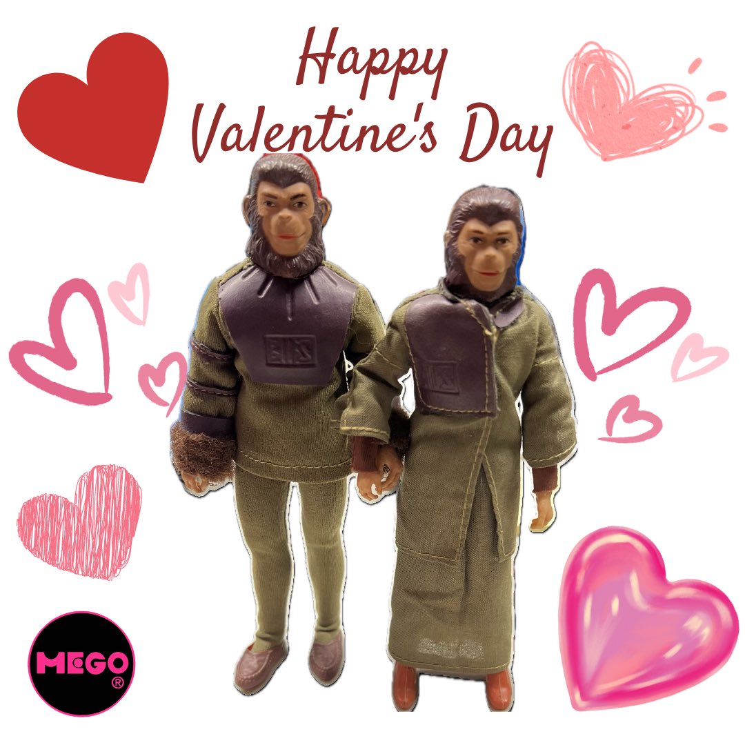 Hope everyone had a wonderful Valentine’s Day! #MakeMineMego #KeepitRetro @MegoMuseum @ZakkWyldeBLS @toysthatmadeus