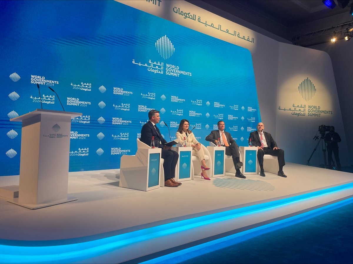 Had a great week at the @worldgovsummit speaking to customers, partners, and global leaders about the impact technology can have on delivering modern, efficient government services.