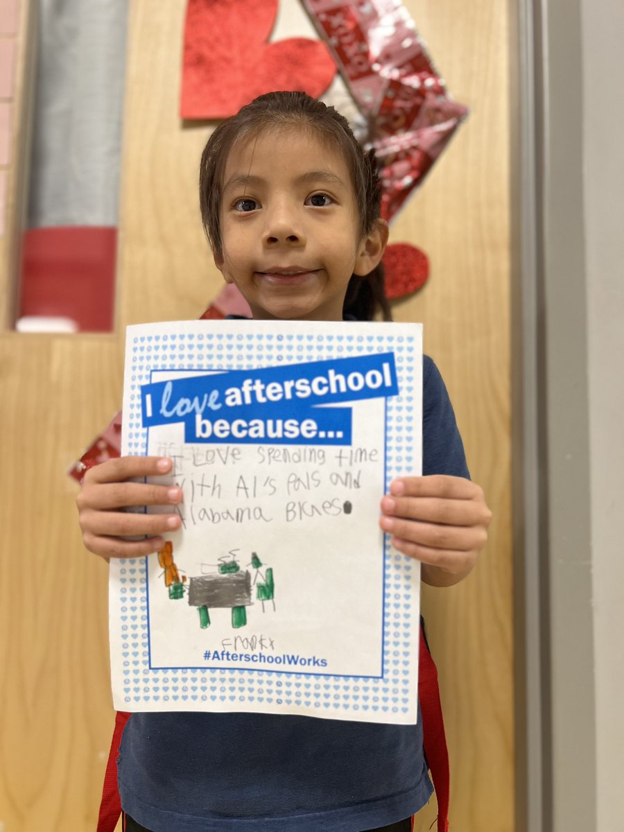 We’re spreading the love for Afterschool by sharing what we love about @oakdaleelement 21st CCLC Program. We love afterschool because…
#IHeartAfterschool
@afterschool4all 
@LBlevins_ @TCSBoardofEd