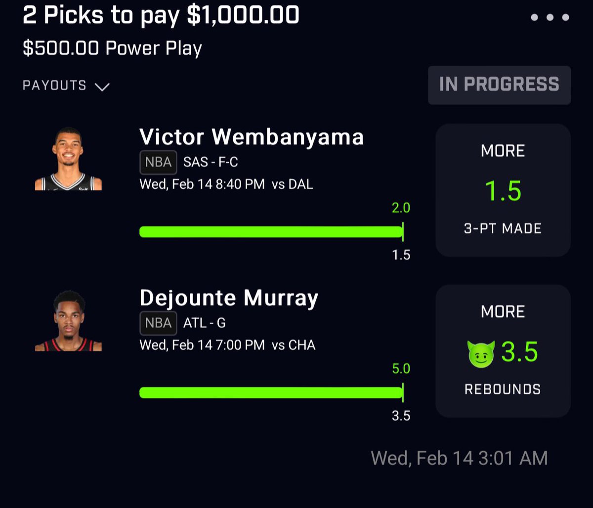 BANG CASH THE FREE SLIP FOR $1,000🎰✅ LFG🔥🔥🔥🔥🔥🔥

$50 to one person that likes or RT’s this post ❤️👇