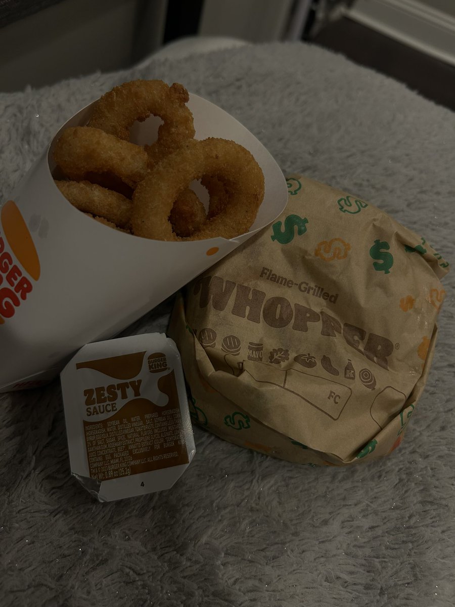 yes im the one keeping burger king in business..