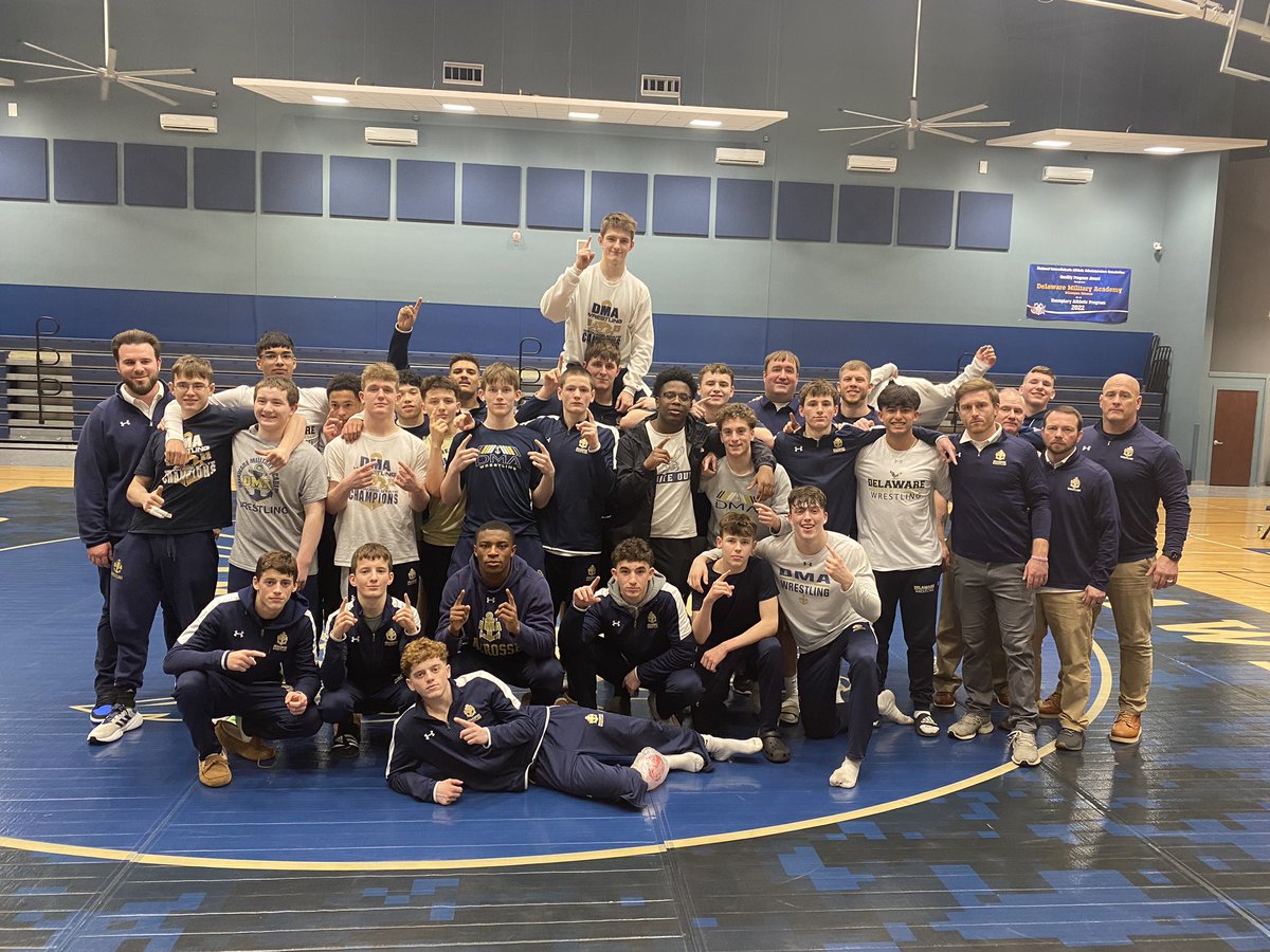 Congratulations to our Wrestling team who defeated Red Lion Christian Academy 58-12 to advance to the Semifinals this Saturday at Smyrna. The team will look to win another State Championship after winning it all last year. Bravo Zulu! GO SEAHAWKS🇺🇸 ⚓️💛💙