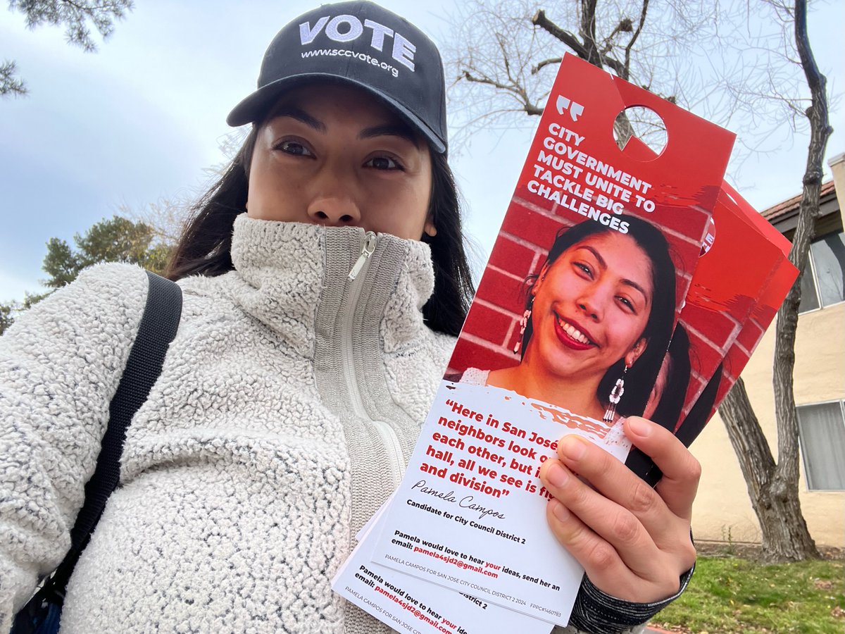 I ♥️ to VOTE! Friendly reminder to show your support by voting #Pamela4SJ and mailing in your ballots BEFORE March 5th! 🗳️Check your voter registration status & make sure to register by Feb. 20th! registertovote.ca.gov