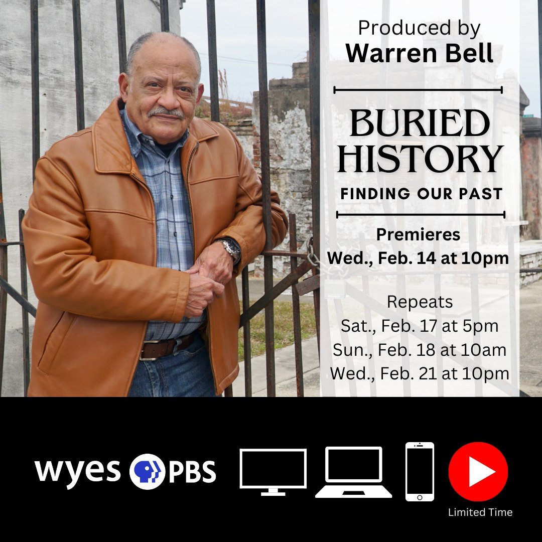 Proud to premiere this new documentary from veteran journalist Warren Bell &amp; David M. Jones tonight on <a href="/WYESTV/">WYES-TV</a> &amp; our YouTube channel