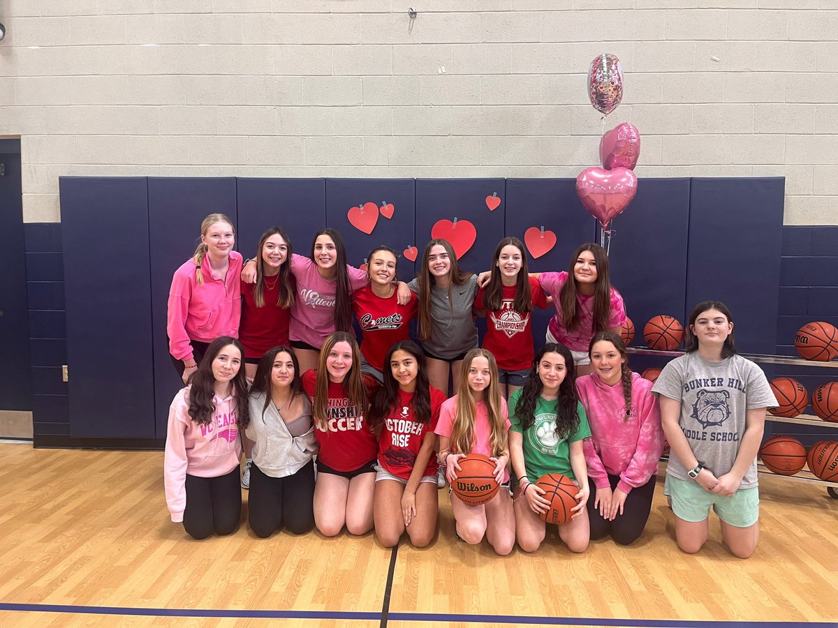 Maria Meo (@missmeobhms) on Twitter photo BHMS Girls basketball celebrates our annual “secret sister” exchange today during our Valentine’s Day practice! <a href="/Official_BHMS/">Bunker Hill Middle</a> BHMS Girls basketball celebrates our annual “secret sister” exchange today during our Valentine’s Day practice! <a href="/Official_BHMS/">Bunker Hill Middle</a>