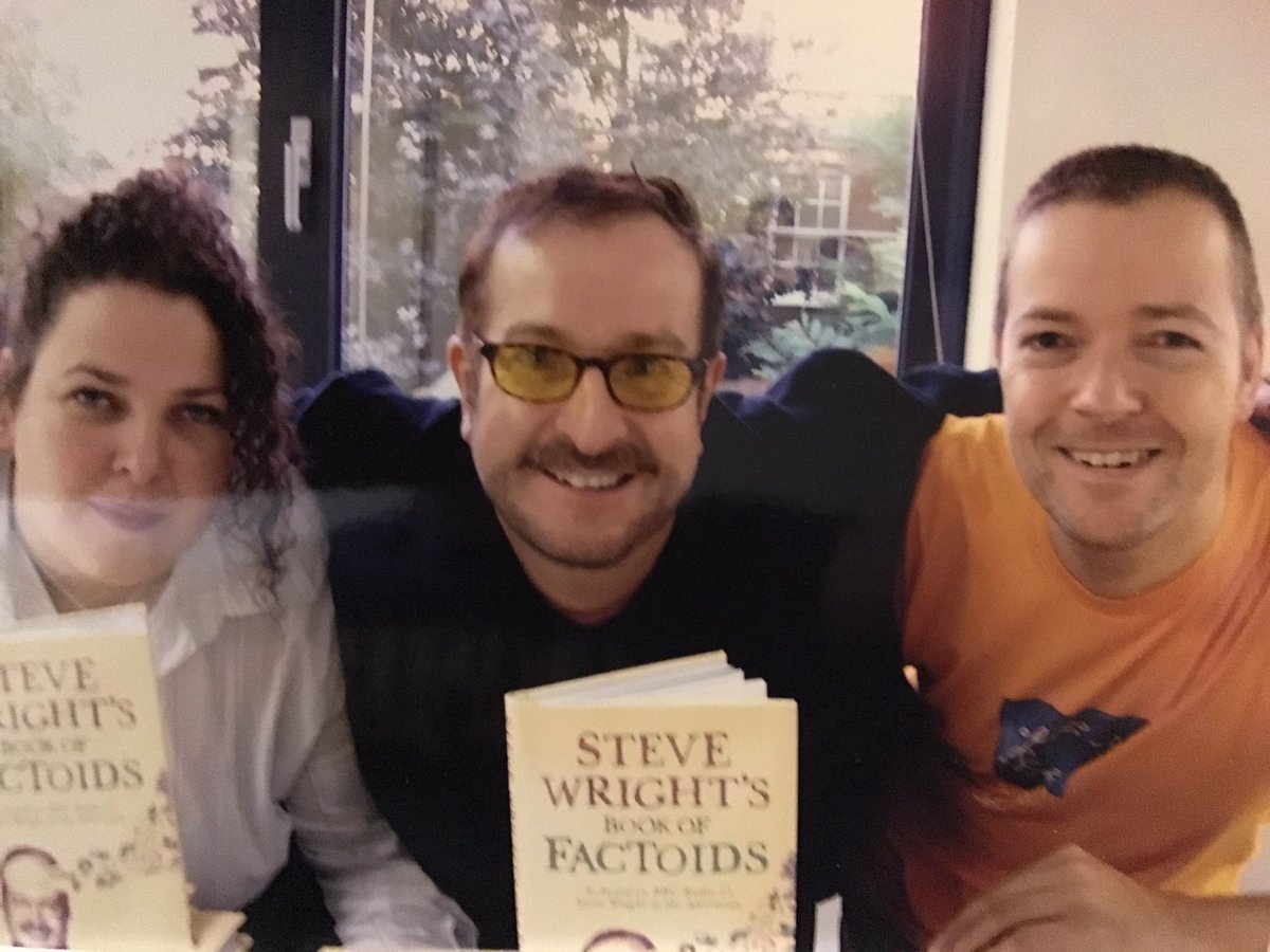 editorking's tweet photo. @jessrickson Jess, I still can’t believe that we’ve lost #SteveWright. It seemed like we’d have him forever. His last message to me was signed “Steve, Top Author” &amp; he was that &amp; more. Those two Factoids books were a brilliant joint effort and they (&amp; him) will live on. https://t.co/TOi7Gq5s47