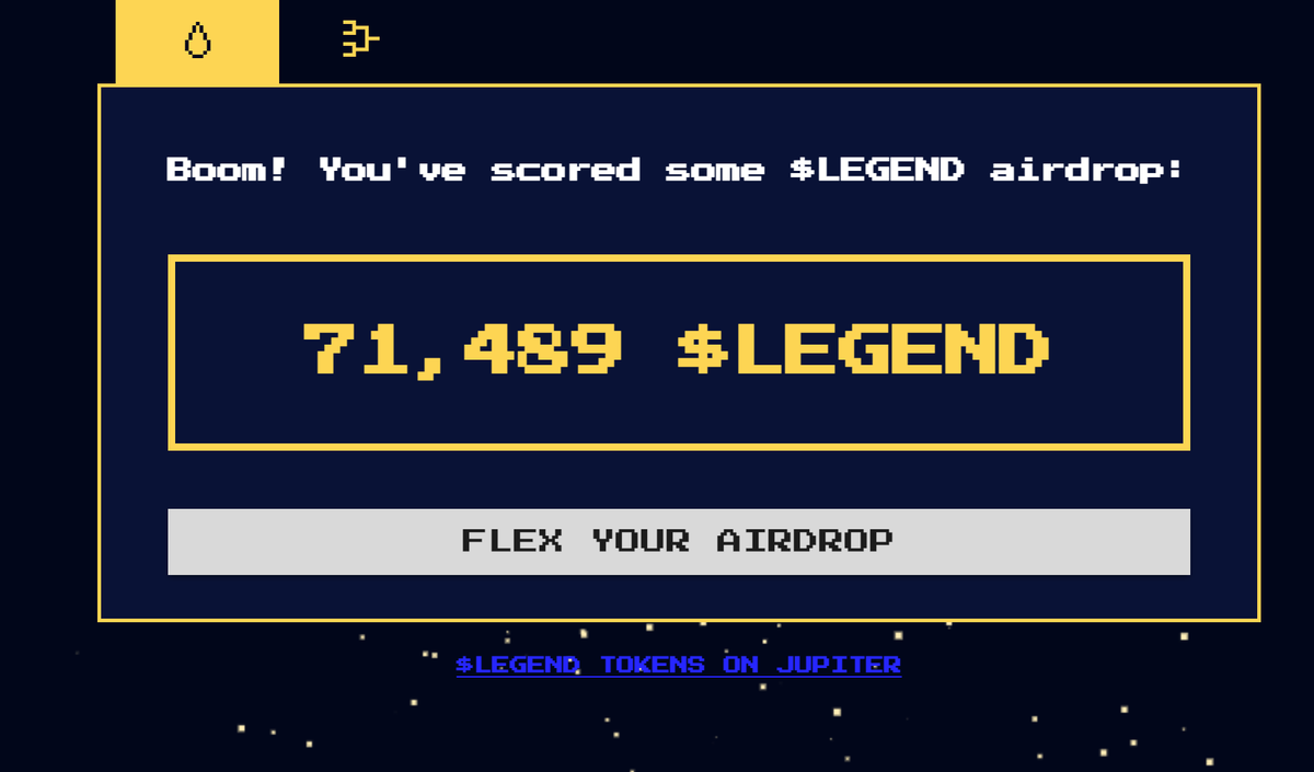 Yasushita02's tweet photo. to @DeFi_Land community
Sad! ๐
I do not get yet this drop 71,489 $LEGEND on https://t.co/encfpd1aLV for being a Legend๐ฅ๐
#LegendsOfSOL via @Legends_of_SOL https://t.co/DW68T6c4On
