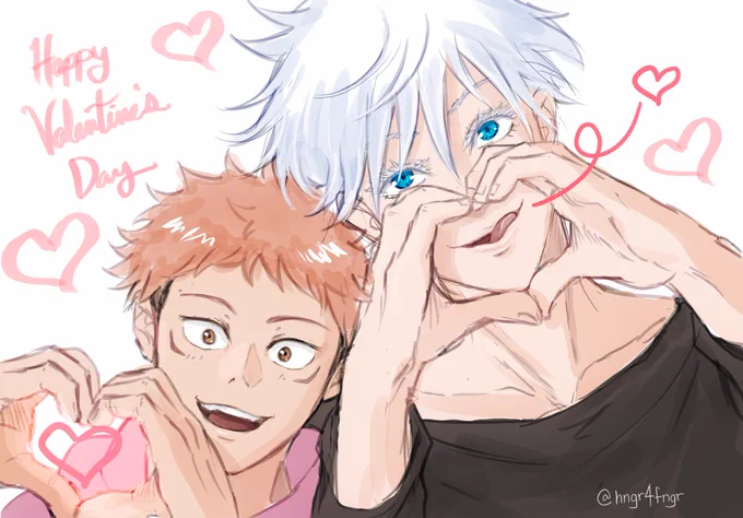 [ goyuugo 五悠五 ]happy valentines day 5U5  